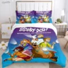 Cartoon Dog Doo Kawaii Duvet Cover Comforter Bedding set Soft Quilt Cover and Pillowcases for Teens 1 - Scooby Doo Merch