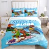 Cartoon Dog Doo Kawaii Duvet Cover Comforter Bedding set Soft Quilt Cover and Pillowcases for Teens - Scooby Doo Merch