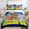 Cartoon Dog Doo Kawaii Duvet Cover Comforter Bedding set Soft Quilt Cover and Pillowcases for Teens 17 - Scooby Doo Merch