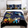 Cartoon Dog Doo Kawaii Duvet Cover Comforter Bedding set Soft Quilt Cover and Pillowcases for Teens 8 - Scooby Doo Merch