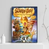 S Scooby Cartoon D Doo Anime Posters Sticky Decoracion Painting Wall Art White Kraft Paper Wall 4 - Scooby Doo Merch