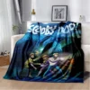 SScoobyy Four Seasons Blanket Sofa Cover Travel Bed Plush Blanket Lightweight Flannel Blanket Blankets for Beds 17 - Scooby Doo Merch