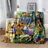 SScoobyy Four Seasons Blanket Sofa Cover Travel Bed Plush Blanket Lightweight Flannel Blanket Blankets for Beds 2 - Scooby Doo Merch