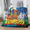 SScoobyy Four Seasons Blanket Sofa Cover Travel Bed Plush Blanket Lightweight Flannel Blanket Blankets for Beds 20 - Scooby Doo Merch