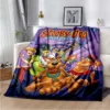 SScoobyy Four Seasons Blanket Sofa Cover Travel Bed Plush Blanket Lightweight Flannel Blanket Blankets for Beds 22 - Scooby Doo Merch