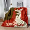 SScoobyy Four Seasons Blanket Sofa Cover Travel Bed Plush Blanket Lightweight Flannel Blanket Blankets for Beds 27 - Scooby Doo Merch