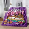 SScoobyy Four Seasons Blanket Sofa Cover Travel Bed Plush Blanket Lightweight Flannel Blanket Blankets for Beds 29 - Scooby Doo Merch