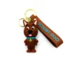 Scooby Doo 2 Keychains Monsters Unleas Cartoon Cute Dog Figure Keyring Fashion Ornament Birthday Christmas Gifts - Scooby Doo Merch