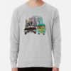 ssrcolightweight sweatshirtmensheather greyfrontsquare productx1000 bgf8f8f8 - Scooby Doo Merch