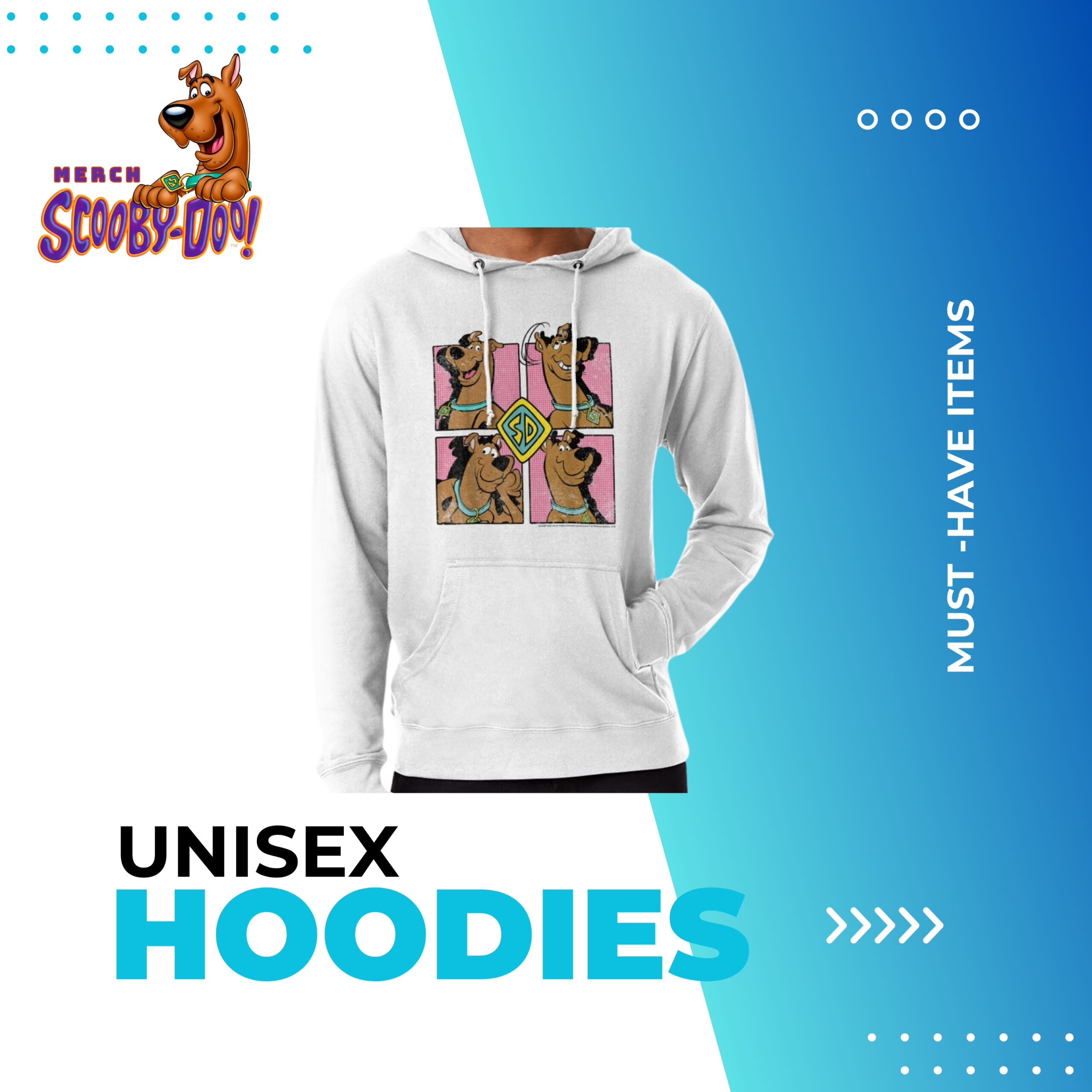 Scoob Doo Hoodies Collection scaled - Scooby Doo Merch