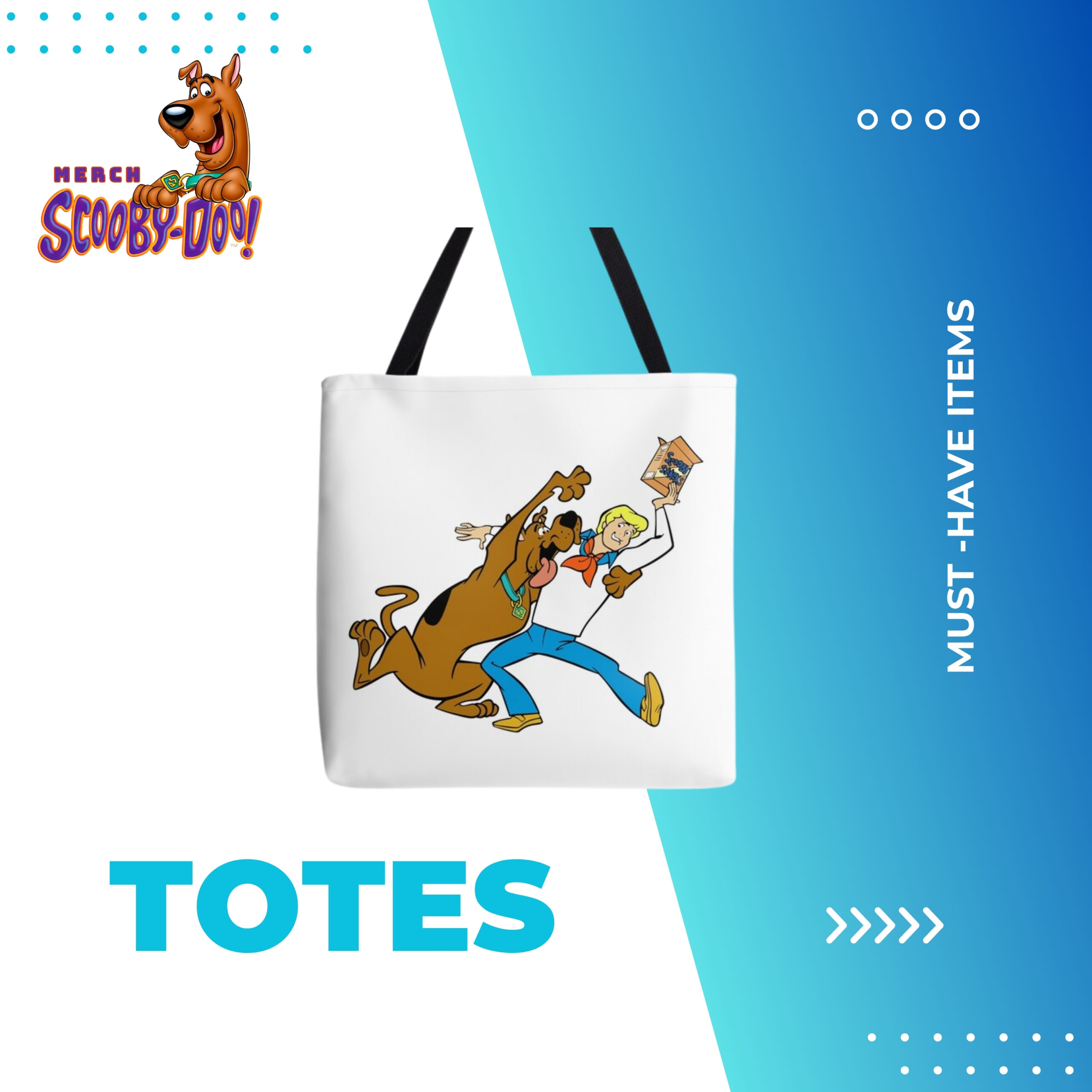 Scoob Doo Totes Collection scaled - Scooby Doo Merch